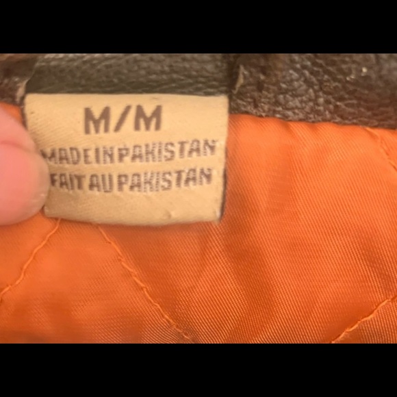 COLUMBIA Vintage Leather Moto Motorcycle Jacket - Picture 9 of 12